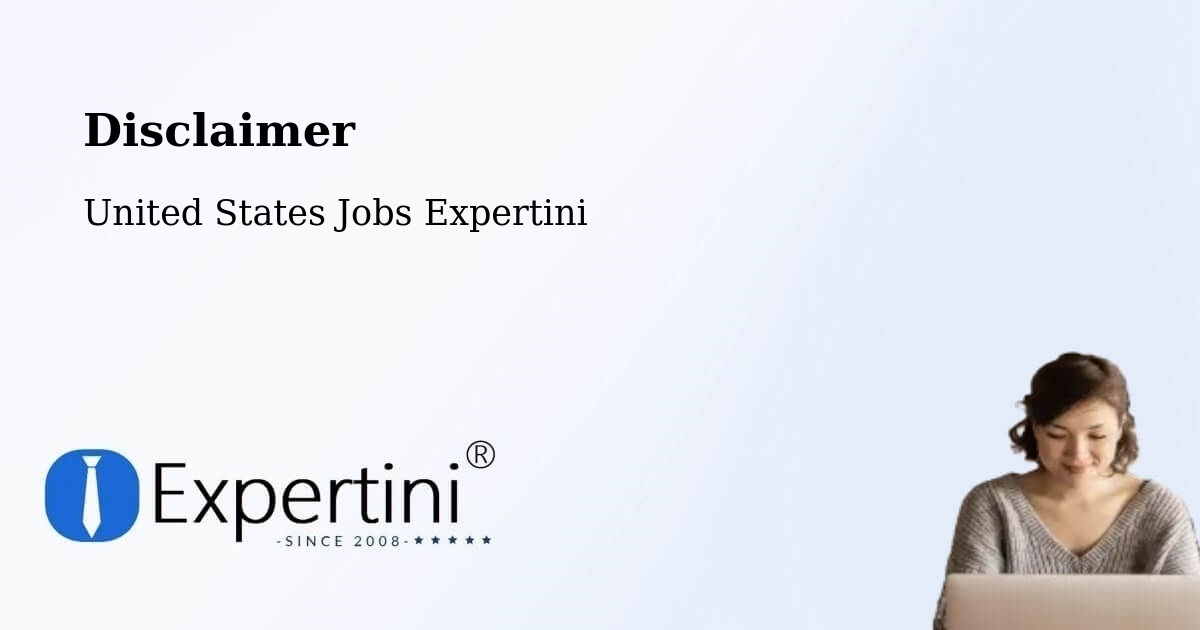 Disclaimer – Teutopolis - United States Jobs Expertini