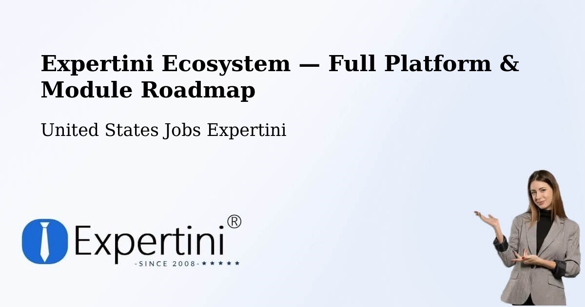 Expertini Ecosystem — Full Platform & Module Roadmap – Teutopolis
